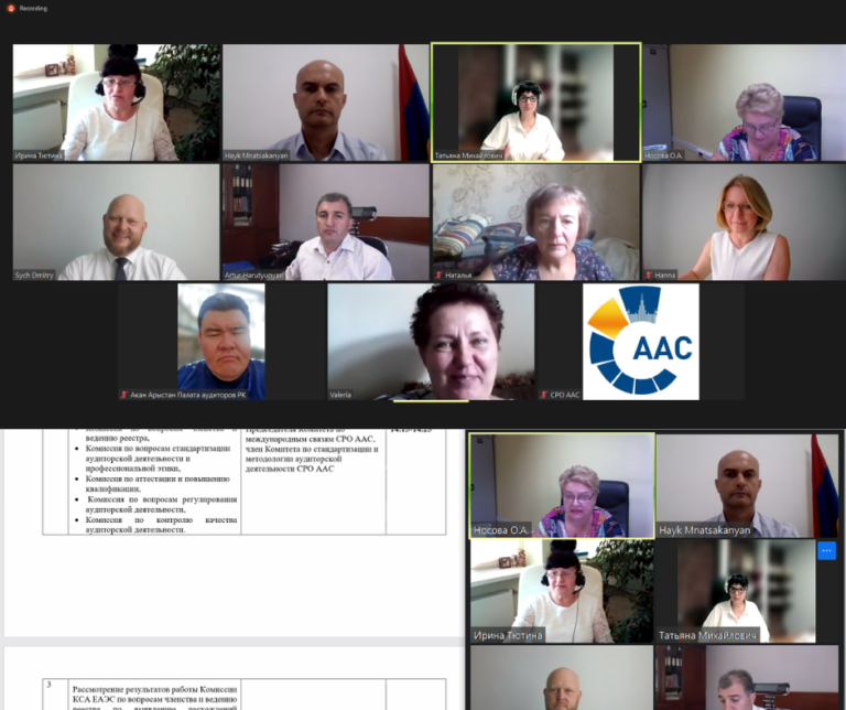 ԵԱՏՄ աուդիտորների Խորհրդատվական մարմնի նիստ